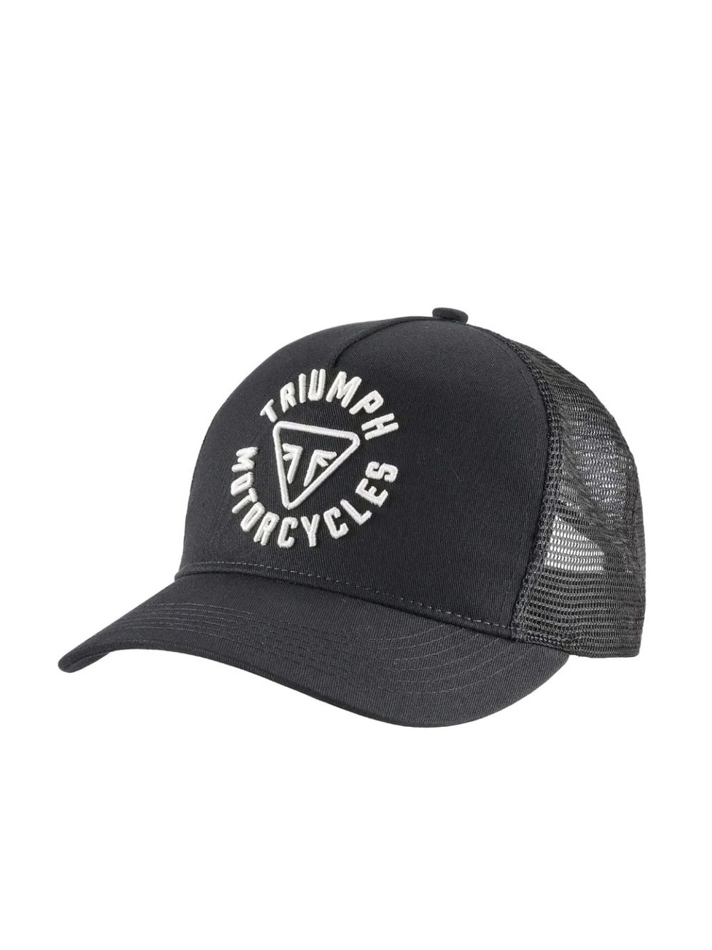Triumph Black Taylor Cap with White Embroidered Logo